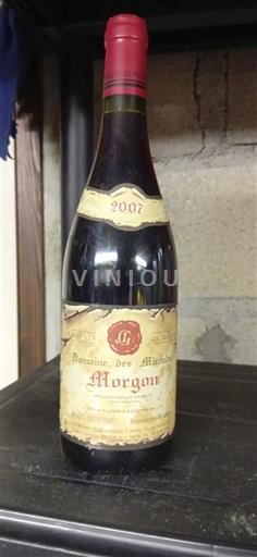 Beaujolais Morgon Domaine Des Micouds 2007