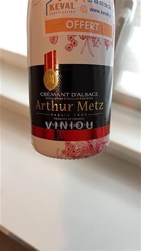 Alsace Crémant d'Alsace Grand Cru Arthur Metz Cuv%c3%a9e Prestige Icke årgångsbetecknad