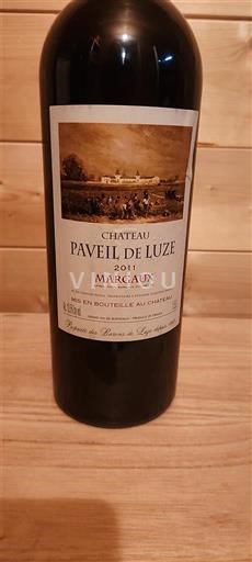 Bordeaux Margaux Château Paveil de Luze 2011