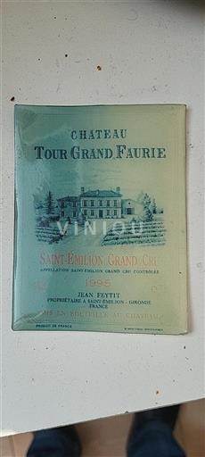 Bordéus Saint-Émilion Grand Cru Grand Cru Château Tour Grand Faurie 1995