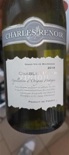 Bourgogne Ospecificerad Premier Cru Charles Renoir 2019