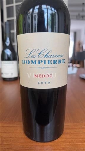 Bordeaux Médoc Les Charmes 2020
