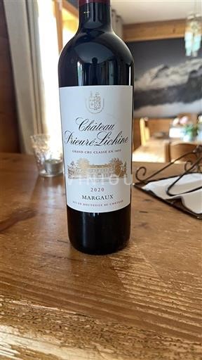 Bordeaux Margaux Grand Cru Prieuré-Lichine 2020