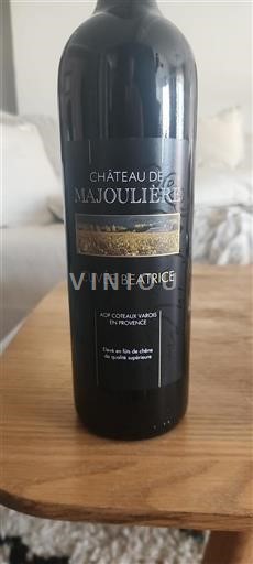 Provence Coteaux Varois en Provence Château Majoulière Béatrice 2019