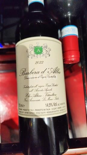 Piemonte Barbera d'Alba Elio Altare 2022
