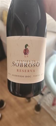 Bồ Đào Nha Alentejo Herdade do Sobroso Reserva 2021