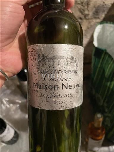 Burdeos Entre dos mares Château Maison Neuve Sauvignon 2023