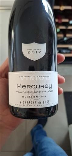 Bourgogne Mercurey Vignerons de Buxy Buissonnier 2017