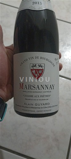 Burgundy Marsannay Alain Guyard Charme aux Prètres 2015