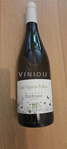 Sud-Ovest Jurançon Gisèle Bordenave Les Vignes Folles 2023