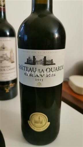 Bordeaux Graves Château La Ouarde 2015