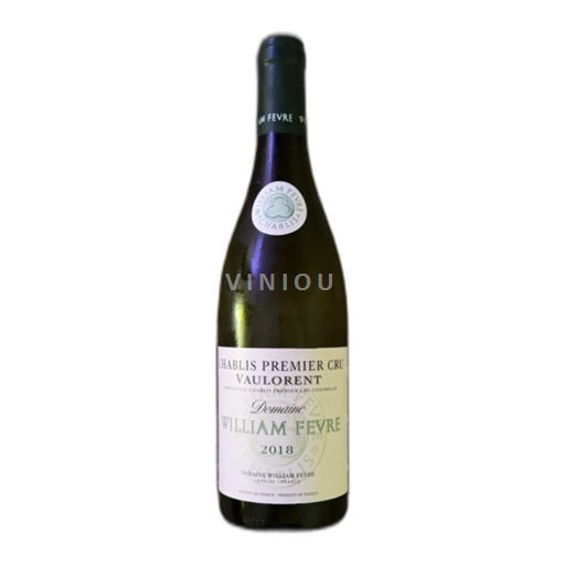Borgoña Chablis Premier Cru Domaine William Fèvre Vaulorent 2018