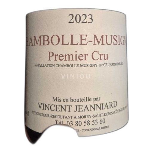 Bourgogne Chambolle-Musigny Premier Cru Vincent Jeanniard Village 2023