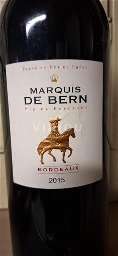 Bordeaux Marquis de Bern 2015