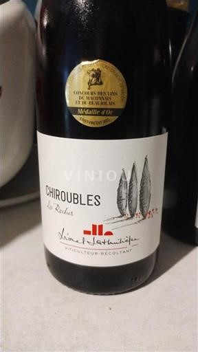 Beaujolais Chiroubles Lionel Jambon Les Roches 2022