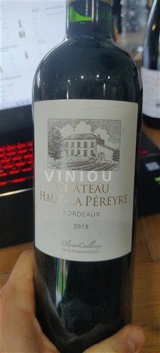 Bordeaux Château Haut-La Péreyre 2018