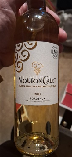 Bordeaux Baron Philippe de Rothschild Mouton Cadet 2021