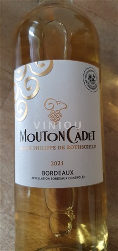 Bordeaux Baron Philippe de Rothschild Mouton Cadet 2021