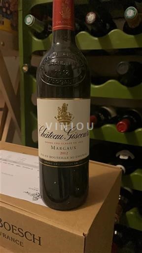 Bordeaux Margaux Grand Cru Giscours 2012