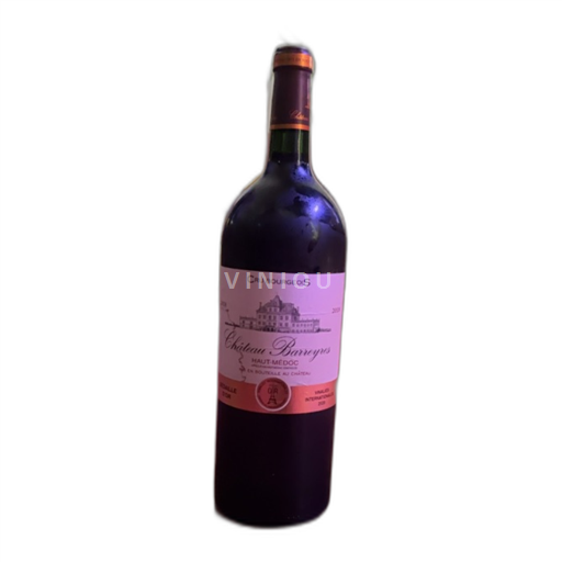 Bordeaux Haut-Médoc Château Barreyres Cru Bourgeois 2018