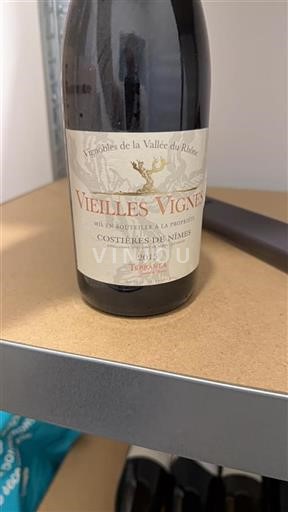 Rhône-dalen Costières-de-nîmes Terranea Vieilles Vignes 2015