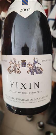 Bourgondië Fixin Domaine De Marsannay 2002
