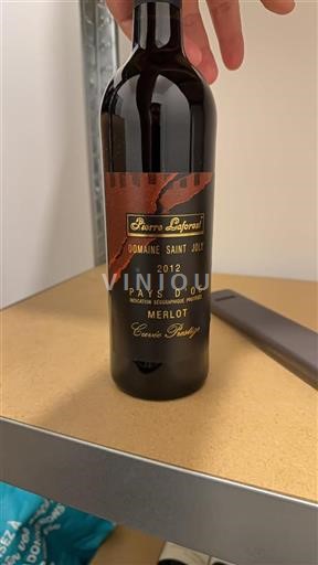 Languedoc og Roussillon Pays d'Oc Domaine Saint Joly Prestige 2012