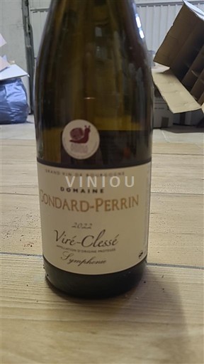Bourgogne Viré-clessé Domaine Gondard-Perrin Symphonie 2022