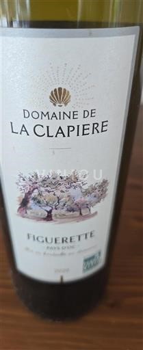 Languedoc a Roussillon Pays d'Oc Domaine La Clapiere Figuerette 2020
