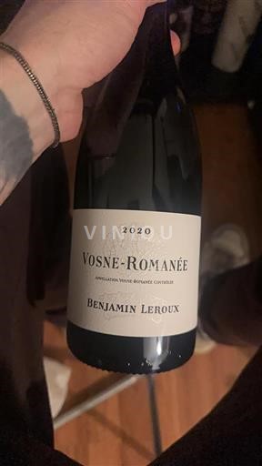 Borgoña Vosne-romanée Benjamin Leroux 2020