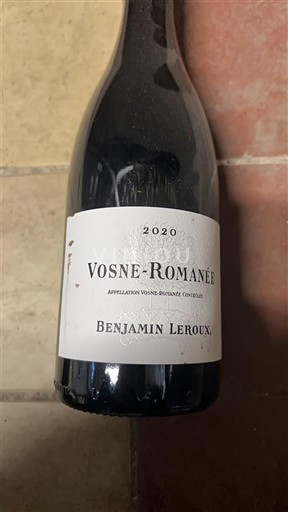 Burgund Vosne-Romanée Benjamin Leroux 2020