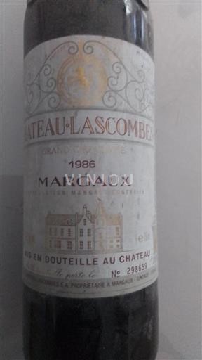 Bordéus Margaux Grand Cru Château Lascombes 1986