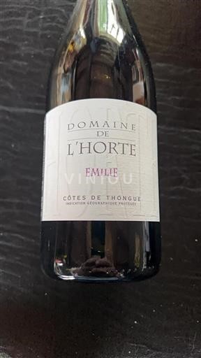 Languedoc in Roussillon Côtes de Thongue Domaine L'Horte Emilie 2022