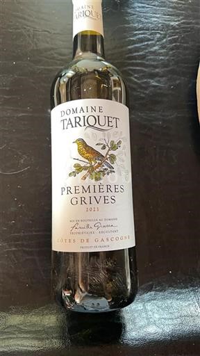 Sydvestfrankrig Côtes de Gascogne Domaine Tariquet Premières Grives 2021