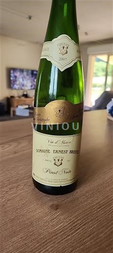 Alsace Domaine Ernest Breitel Jean-Christophe 2007