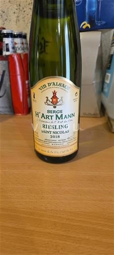 Alsace Grand Cru Serge H'artmann Saint Nicolas 2018