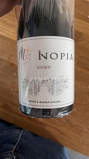 Vin Rouge sec Inopia Rotem & Mounir Saouma 2020 France Vallée du Rhône Côtes-du-rhône AOC