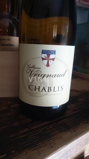 Borgonha Chablis Guillaume Vrignaud Não Sazonado