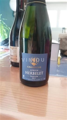 Champaña Champán Adrien Herbelet Tradition Sin añada