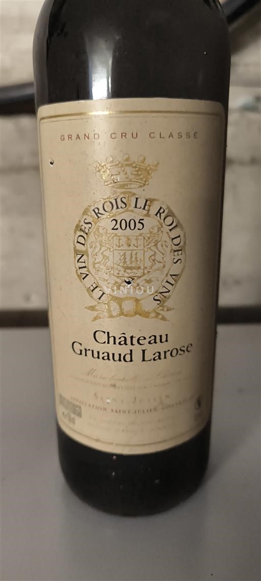 Bordeaux Saint-Julien Grand Cru Château Gruaud Larose 2005