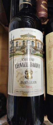 Bordeaux Saint-Julien Grand Cru Léoville Barton 2004