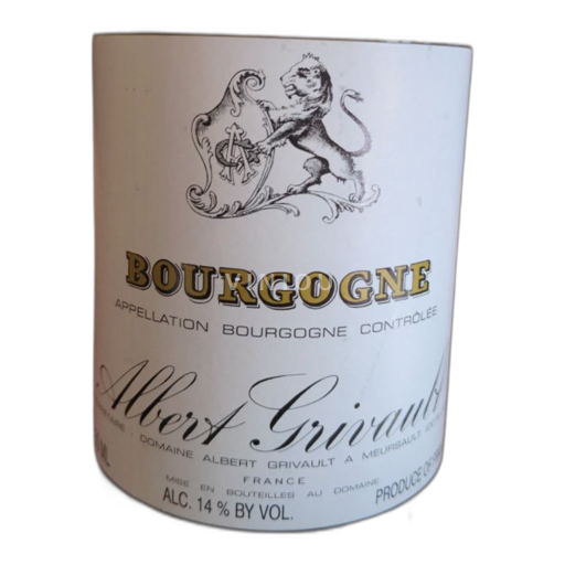 Vin Blanc sec Etienne Sauzet 2019 France Bourgogne AOC