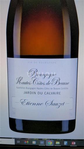 Bourgogne Hautes Côtes de Beaune Etienne Sauzet Jardin du Calvaire 2019