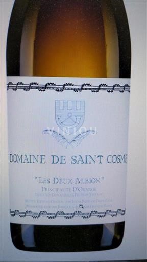 Provence, Lower Rhône Valley, Corsica Principality of Orange Domaine Saint Cosme Les Deux Albion 2023