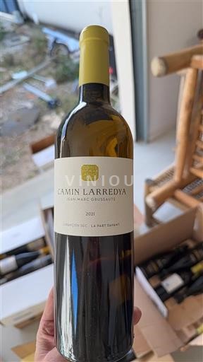 South West Jurançon Camin Larredya La Part Davant 2021