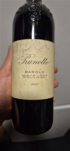 Piëmont Barolo Prunotto 2017