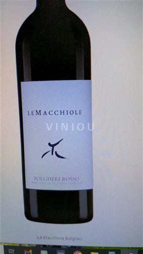 Toskánsko Bolgheri Le Macchiole Bolgheri Rosso 2020