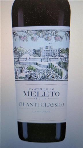Toscana Chianti Classico Castello Di Meleto 2021