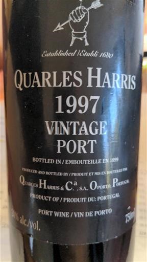 Bồ Đào Nha Porto Quarles Harris Vintage Port 1997