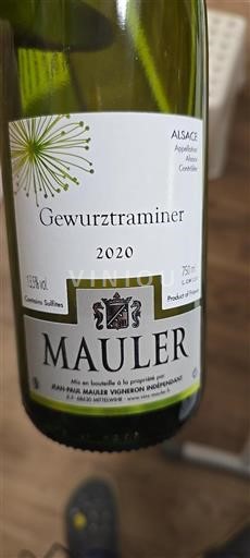 Alsace Grand Cru Mauler Gewurztraminer 2020